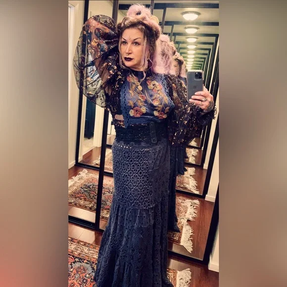 Free people beaded top - Picture 6 of 9